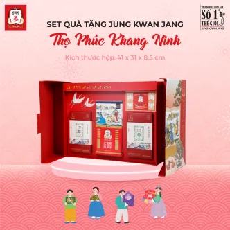 Hộp Quà Tặng Hồng Sâm VIP KGC Jung Kwan Jang Thọ Phúc Khang Minh