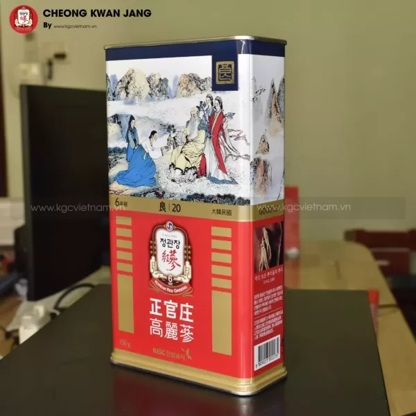 Hồng Sâm Củ Khô Cheong Kwan Jang Hàn Quốc 150 gam số 20( hộp 7 củ)